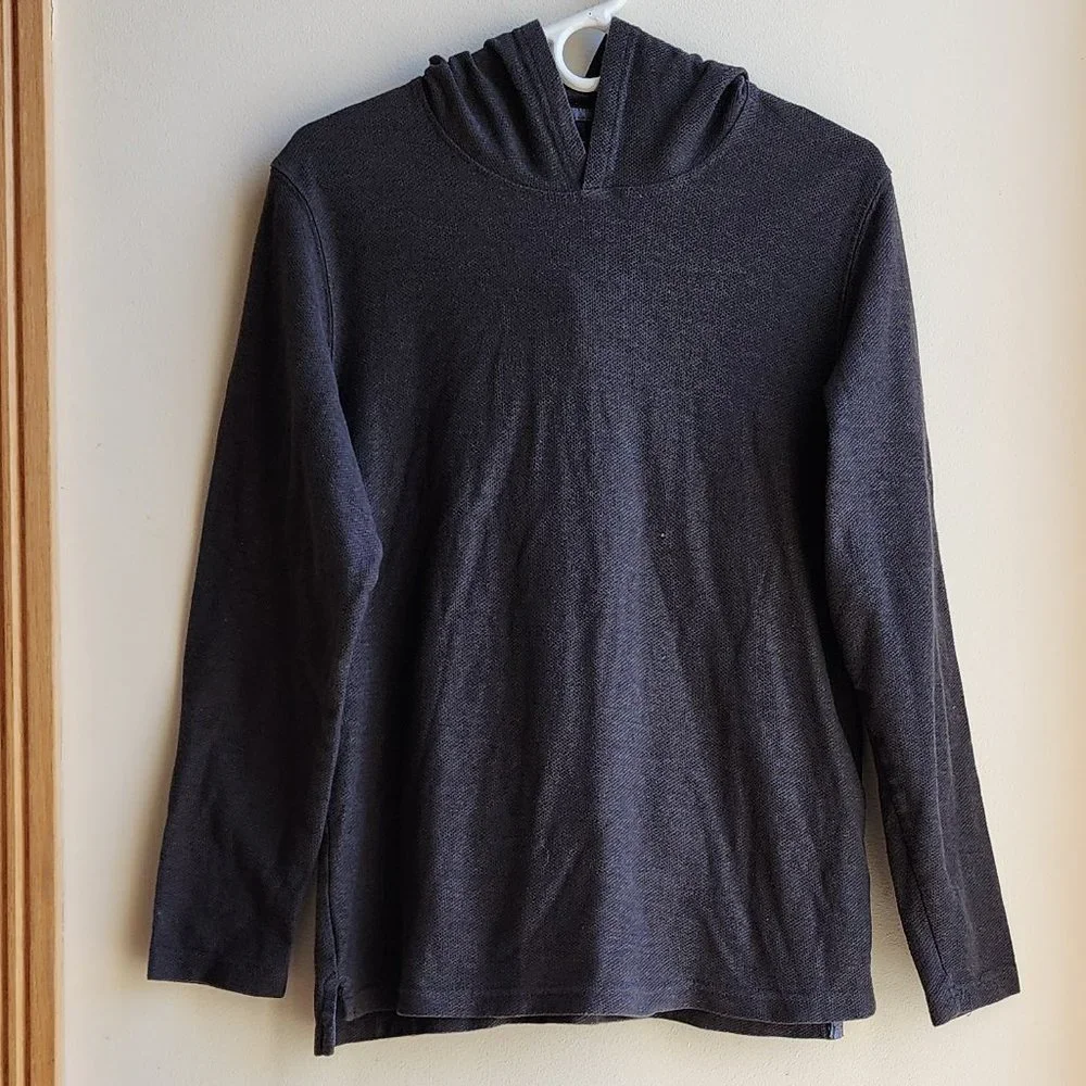 Levi's Black Hooded Jersey Size Medium